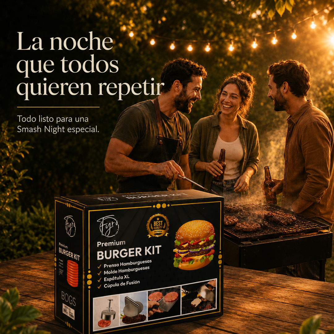 Smash Burgers de Restaurante, hechas en tu Cocina