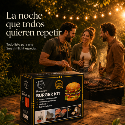 Smash Burgers de Restaurante, hechas en tu Cocina